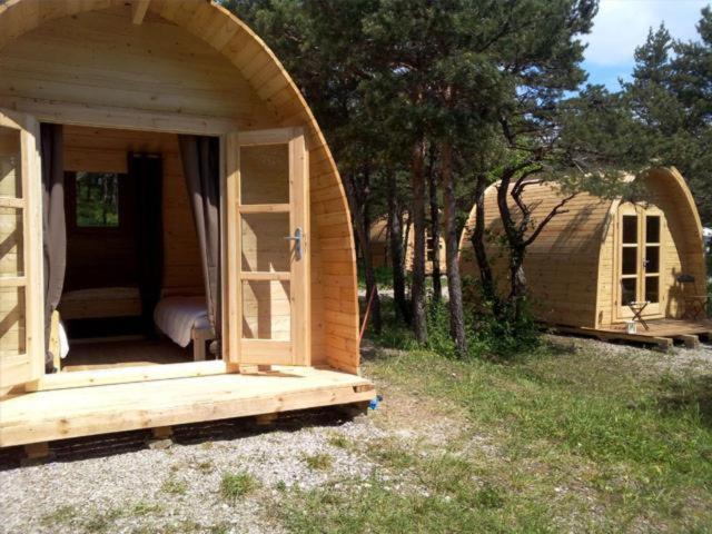 Camping La Chabannerie Otel Saint-Martin-de-Clelles Dış mekan fotoğraf